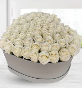 white-roses-in-heart-shaped-box